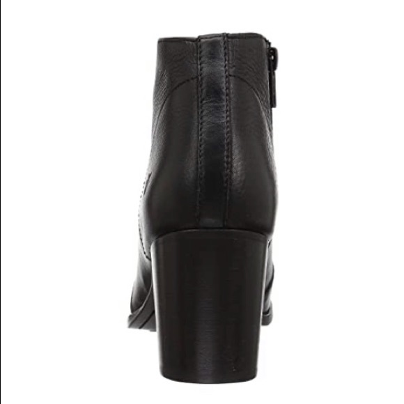 SOLD Frye Nora Zip Short Leather Ankle Bootie - Picture 5 of 8